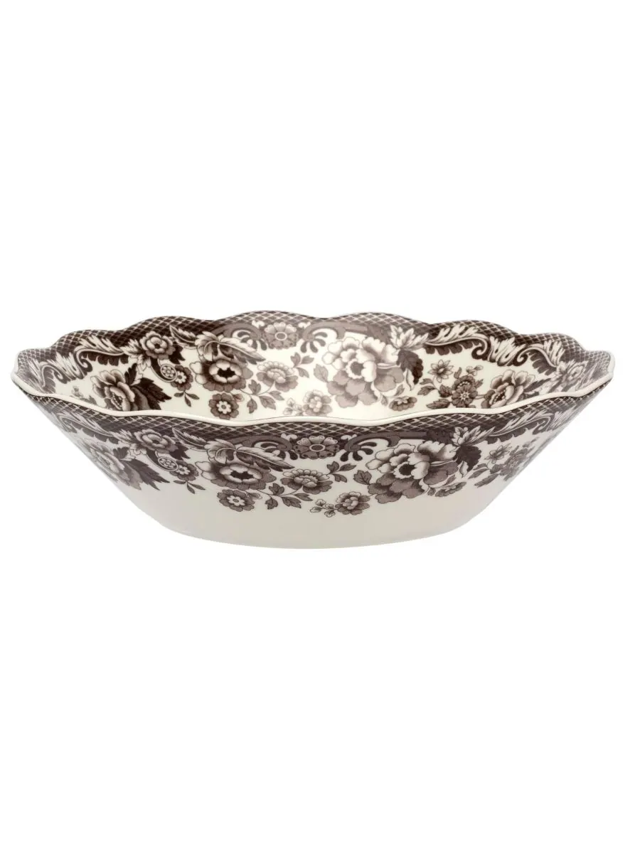Сервировочная миска «Лесная индейка и ромашка» Spode — изображение 2 из 3, коричневый