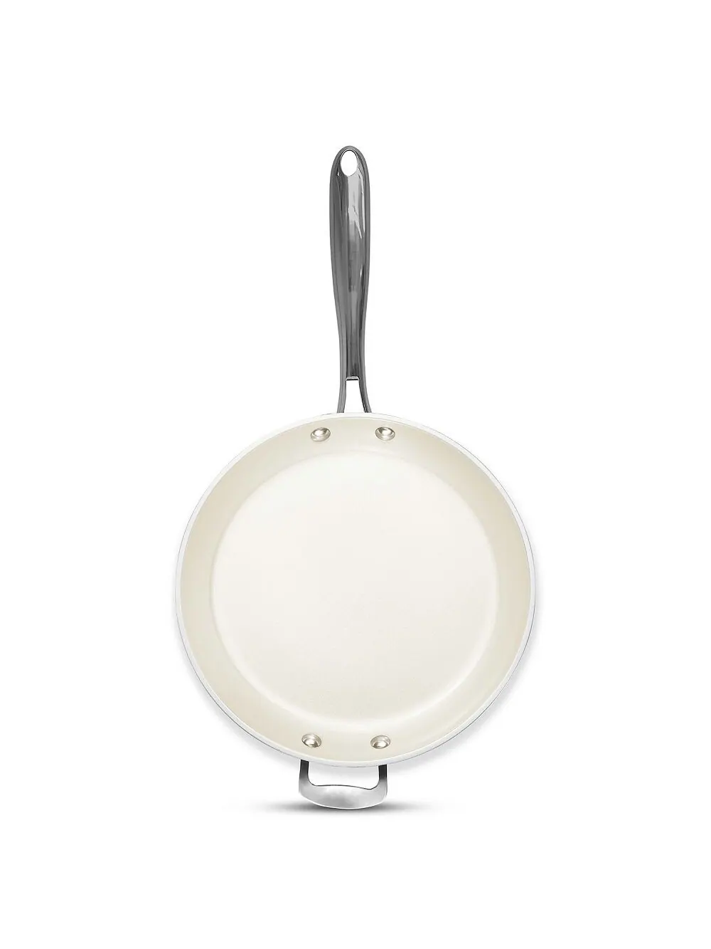 Сковорода Gotham Steel Ceramic Nonstick Natural Collection, 35.5 см — изображение 2 из 8, бежевый