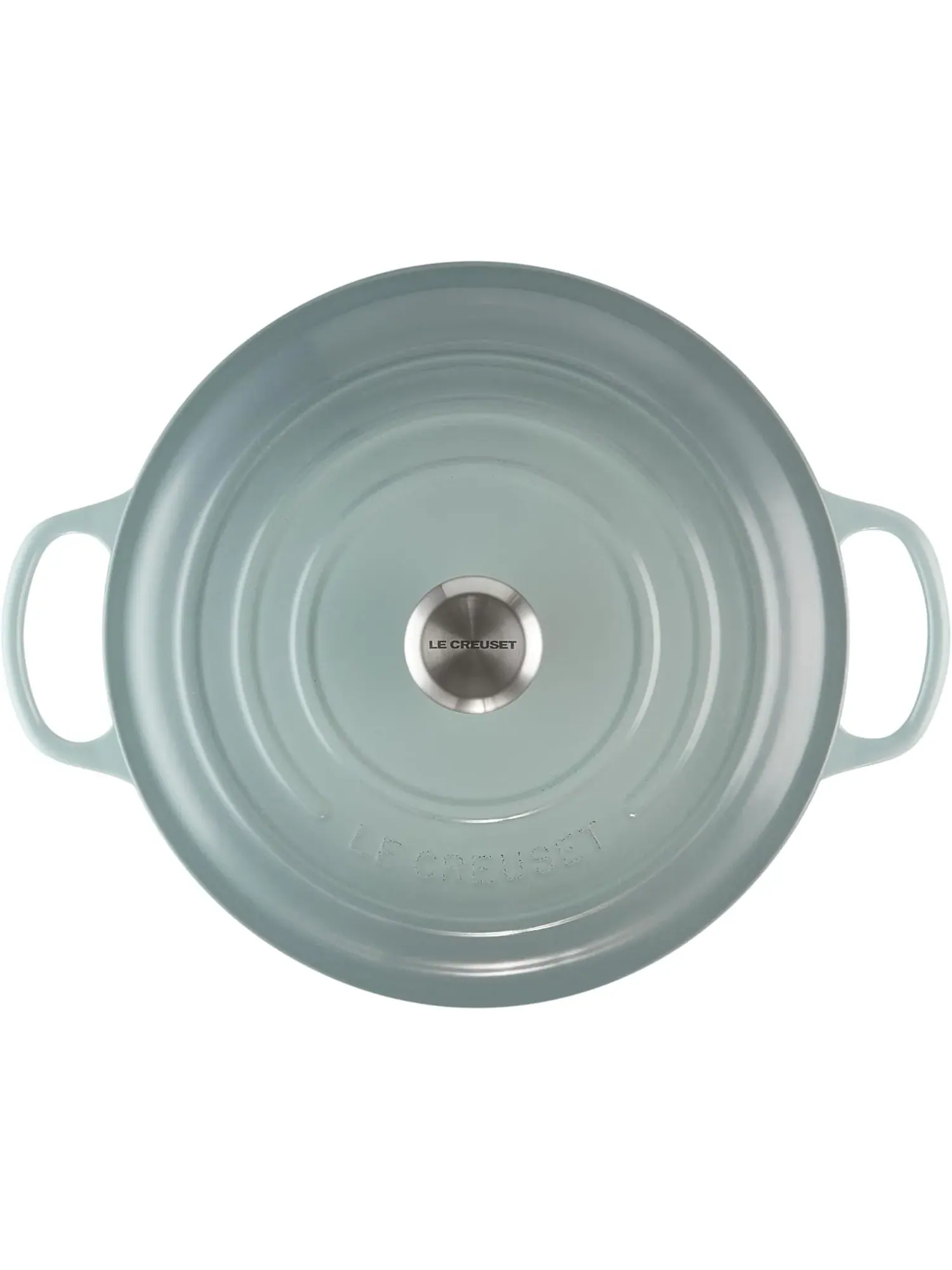 Кастрюля круглая Le Creuset Signature, 8,4 л, 30 см — изображение 2 из 6, морская соль