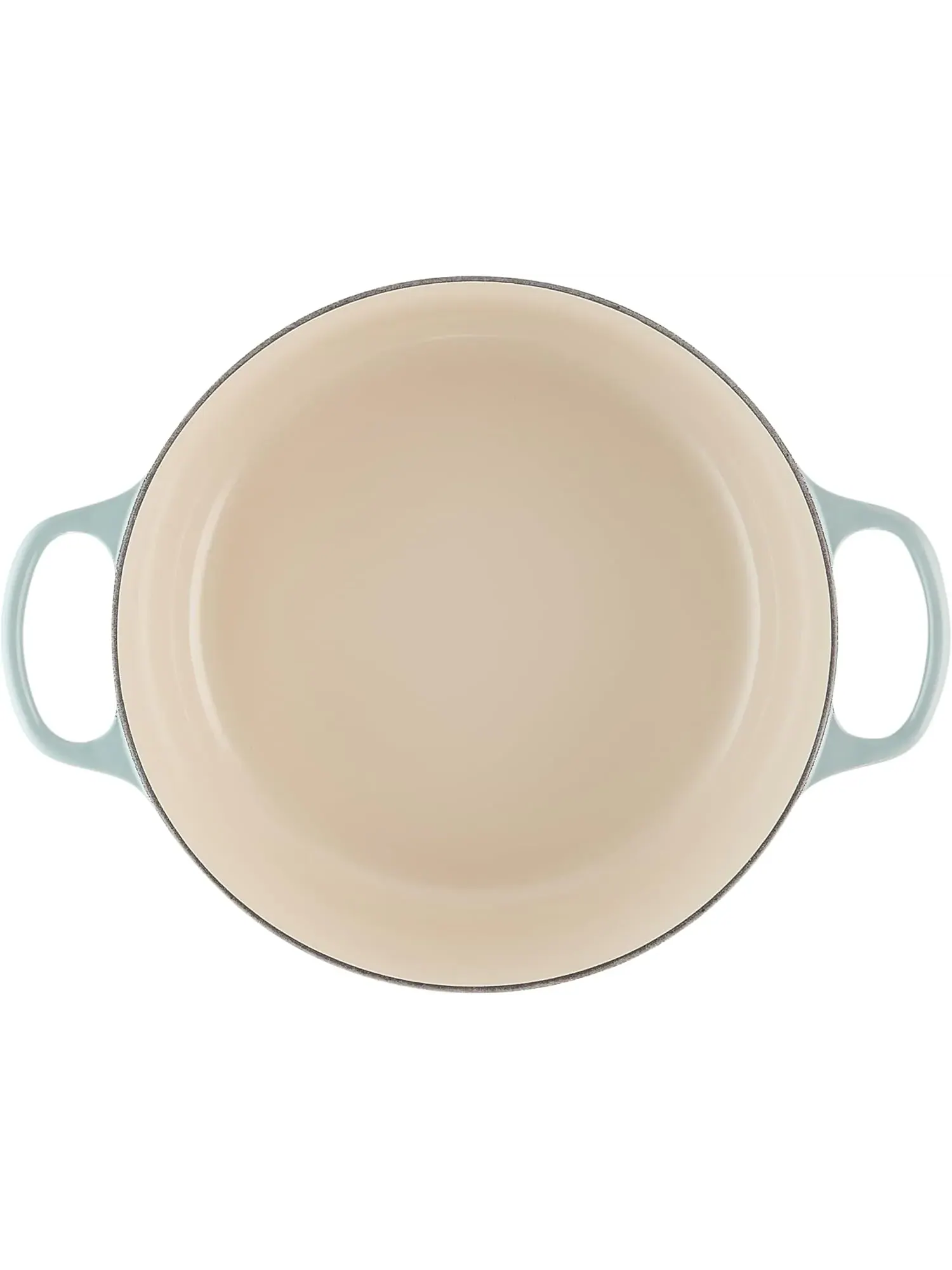 Кастрюля круглая Le Creuset Signature, 8,4 л, 30 см — изображение 3 из 6, морская соль