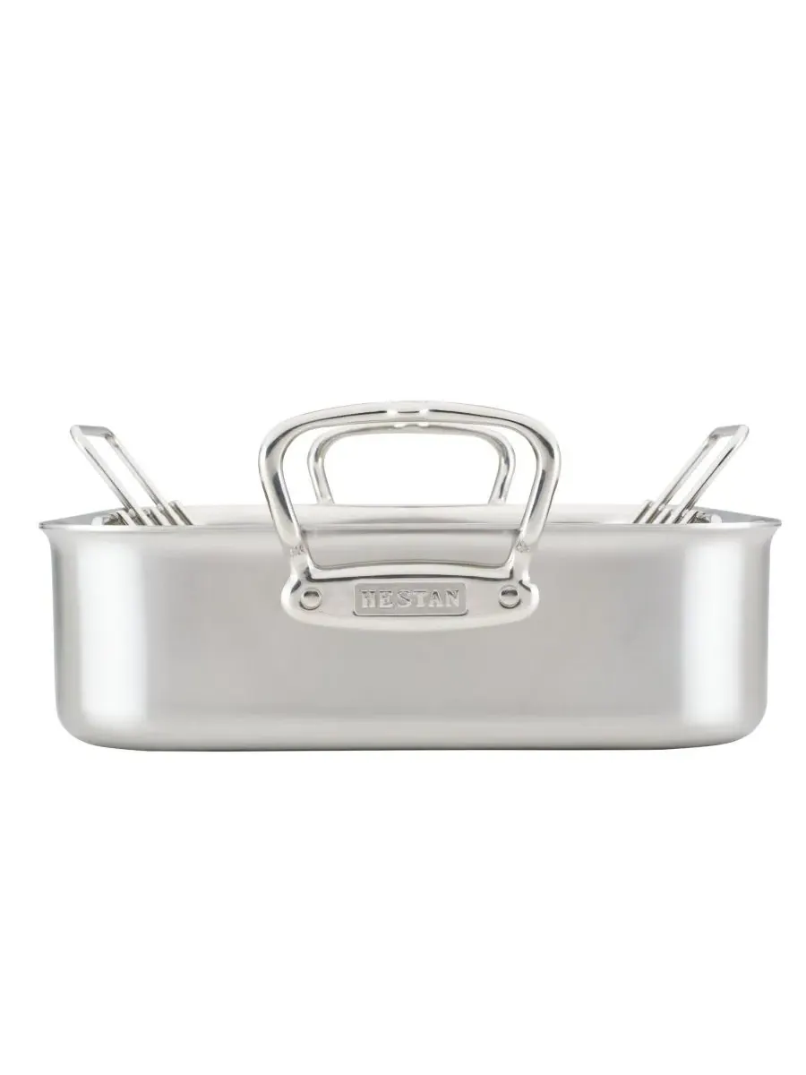 Форма для запекания Provisions Classic Clad Small Roaster with Rect Hestan, нержавеющая сталь — изображение 4 из 8