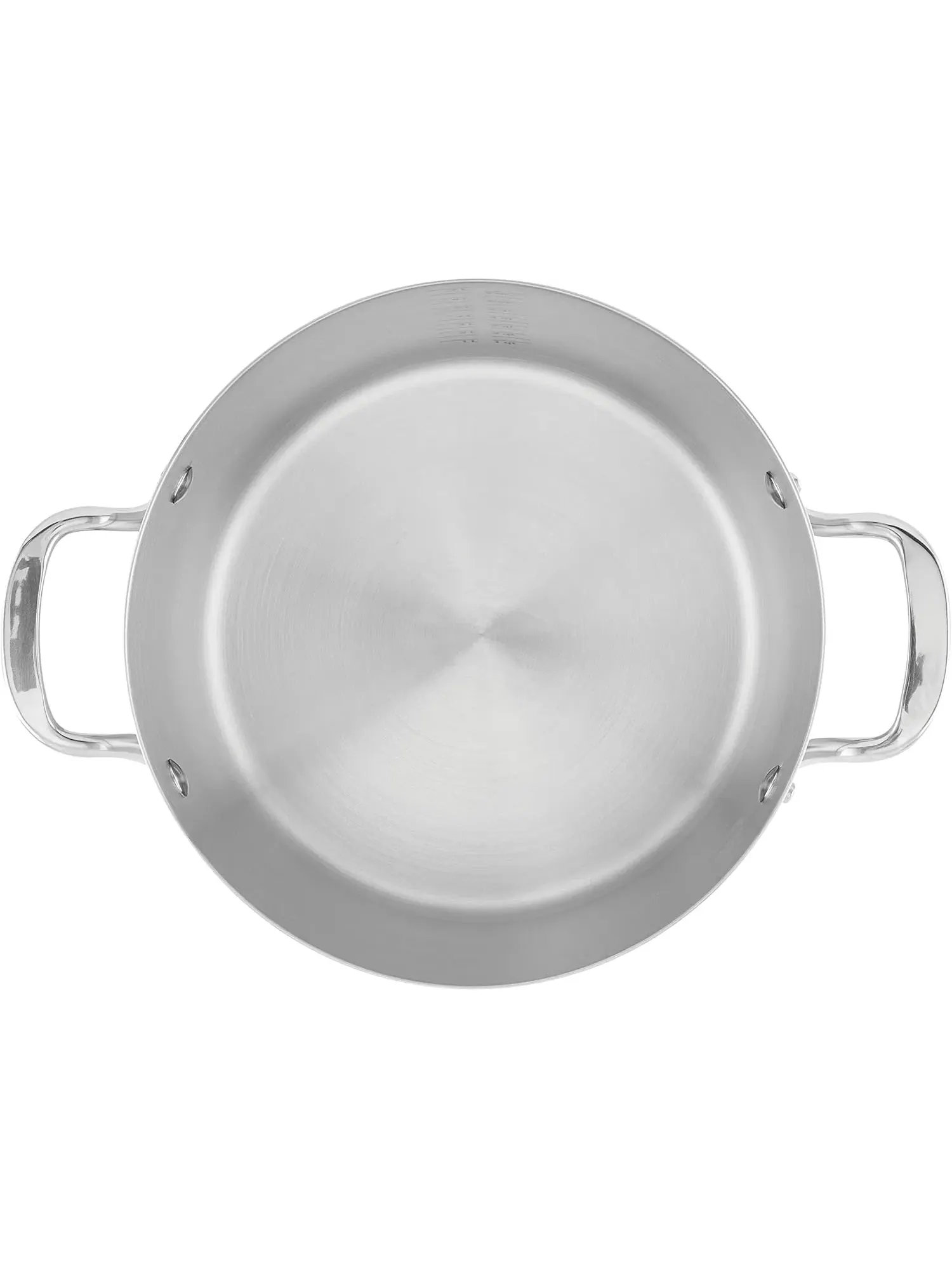Кастрюля KitchenAid 3-Ply Base Stainless Steel Induction, 7,6 л — изображение 7 из 14, серебристый