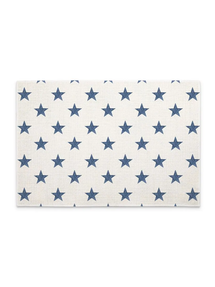 Набор из 4 тканевых салфеток под тарелки Denim Stars Premier CounterArt — изображение 8 из 8, мульти