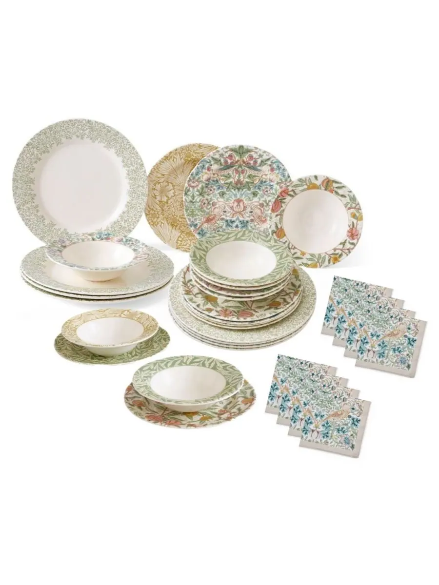 Набор посуды Morris & Co. из 32 предметов, на 8 персон Spode