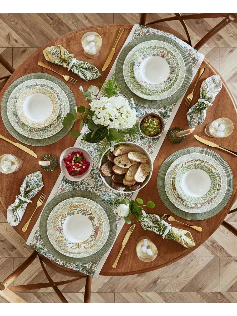 Набор посуды Morris & Co. из 32 предметов, на 8 персон Spode — изображение 9 из 10, мульти
