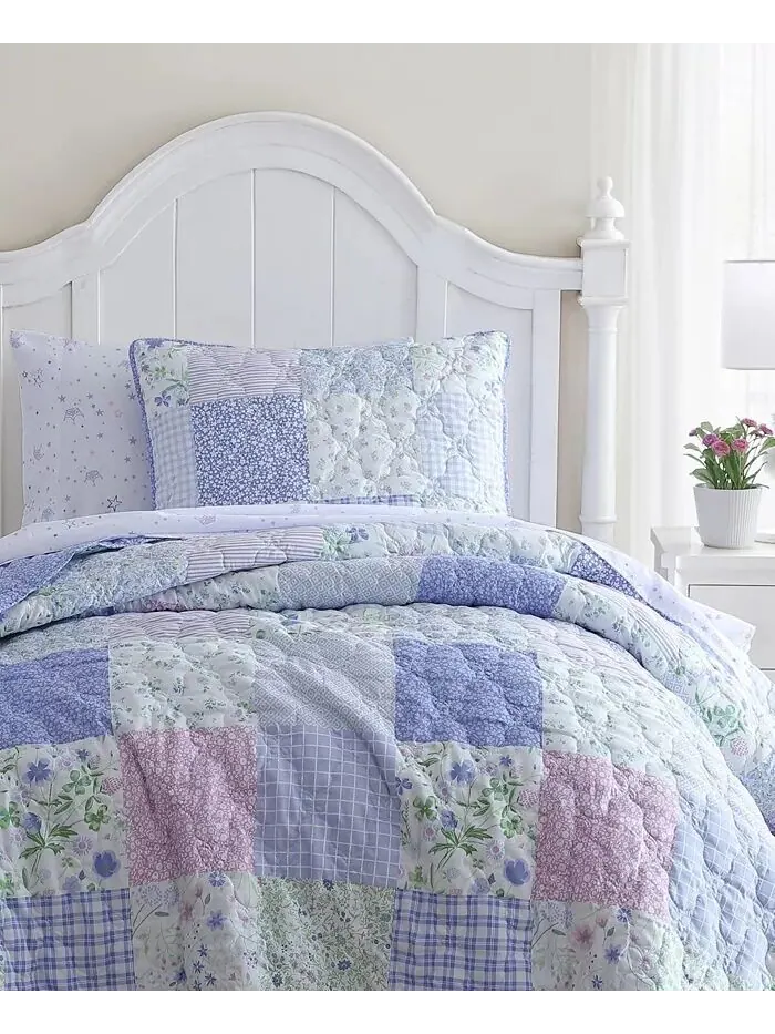 Комплект двусторонних одеял Parker в стиле пэчворк Laura Ashley