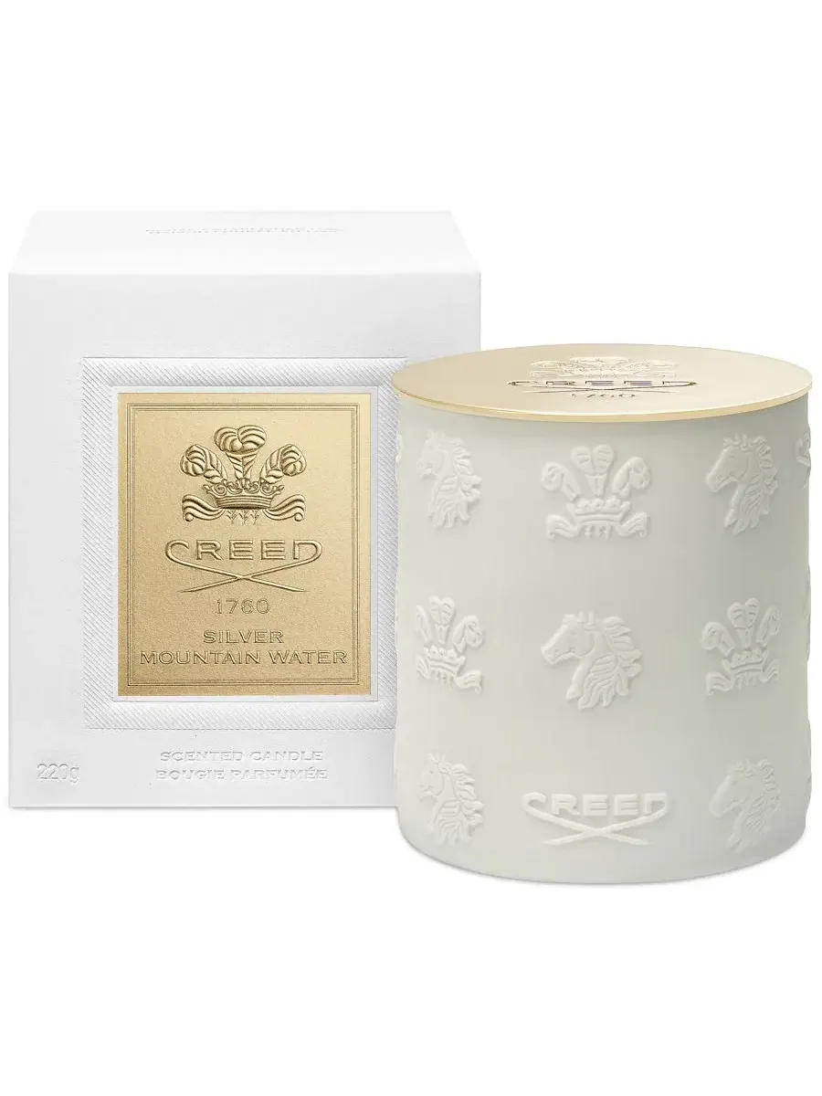 Фарфоровая свеча Silver Mountain Water, 220 г Creed — мульти
