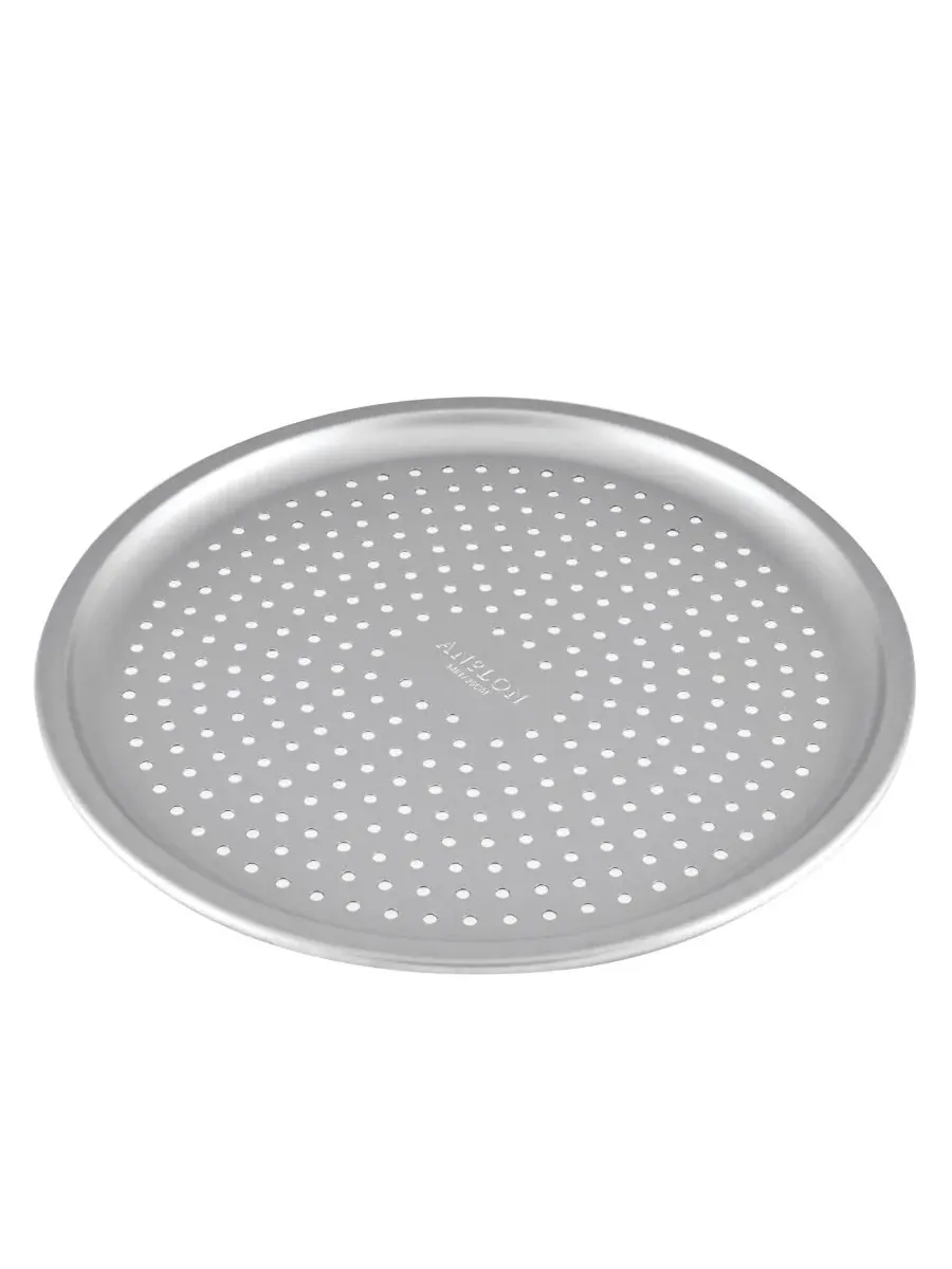 Перфорированная форма для пиццы из алюминированной стали Pro-Bake Bakeware, 36 см Anolon — изображение 2 из 9, серебристый