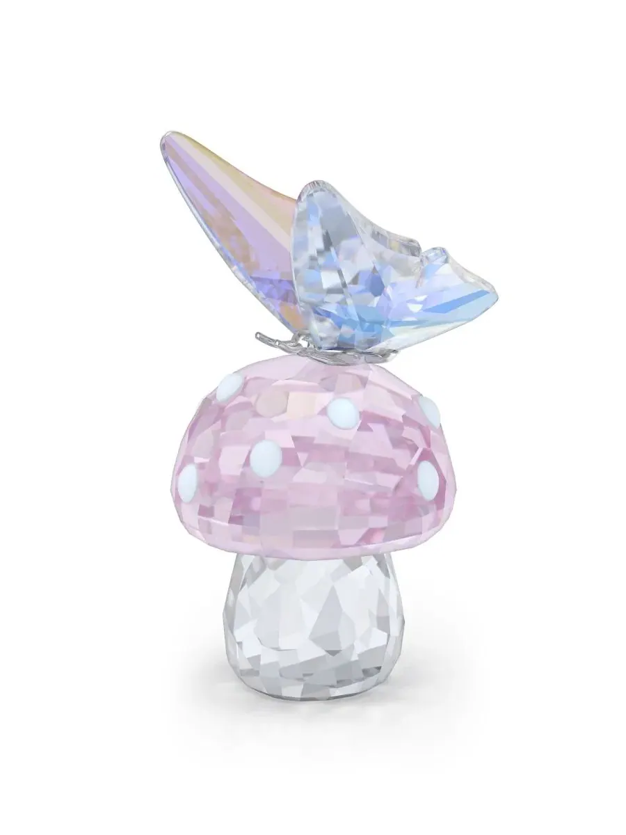 Фигурка Capsule Mushroom and Butterfly Swarovski