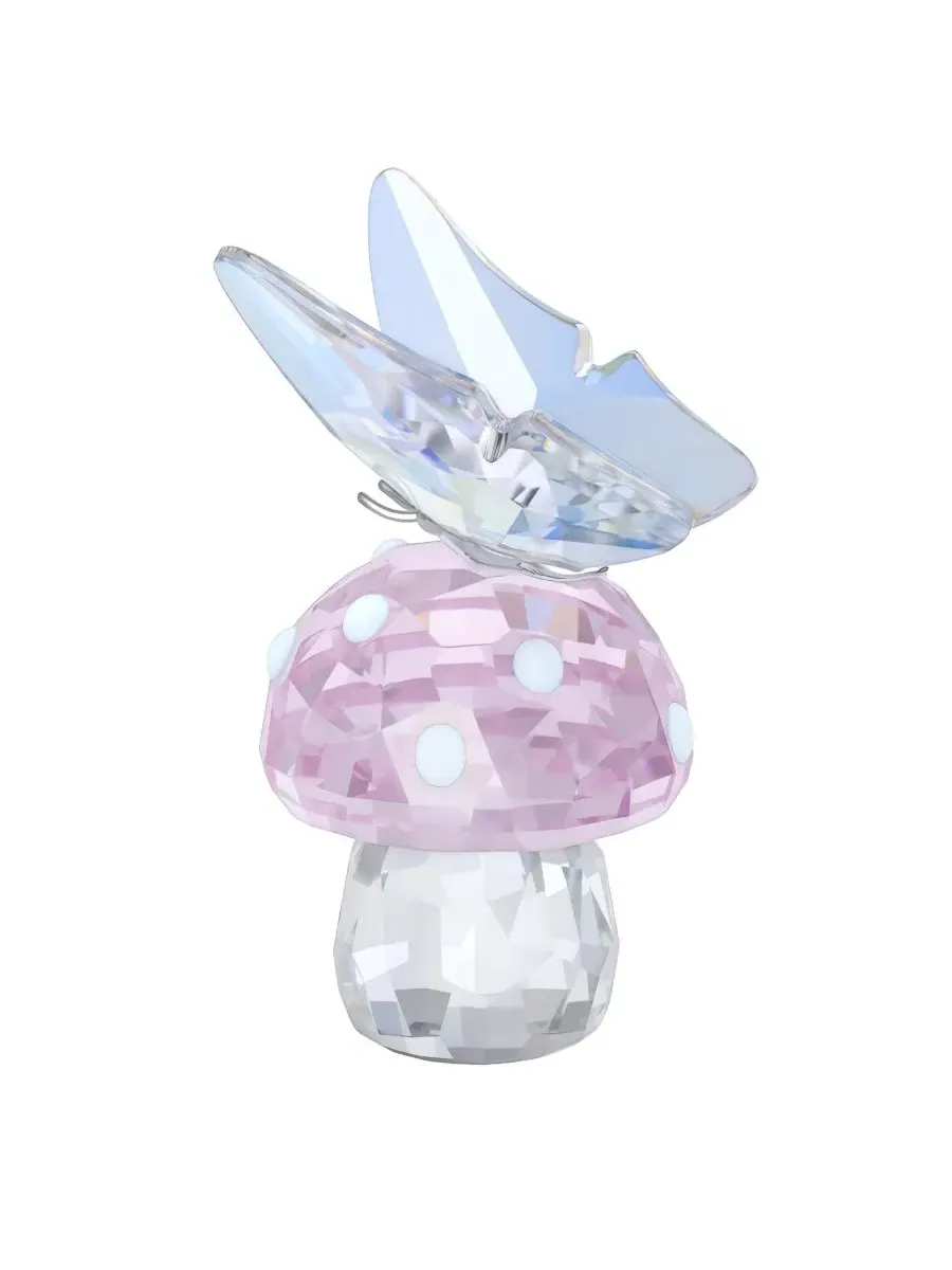 Фигурка Capsule Mushroom and Butterfly Swarovski — изображение 2 из 4, мульти