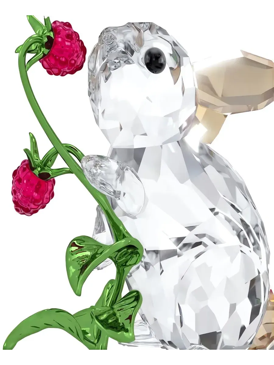 Фигурка Swarovski Idyllia Rabbit and Raspberries — изображение 3 из 4