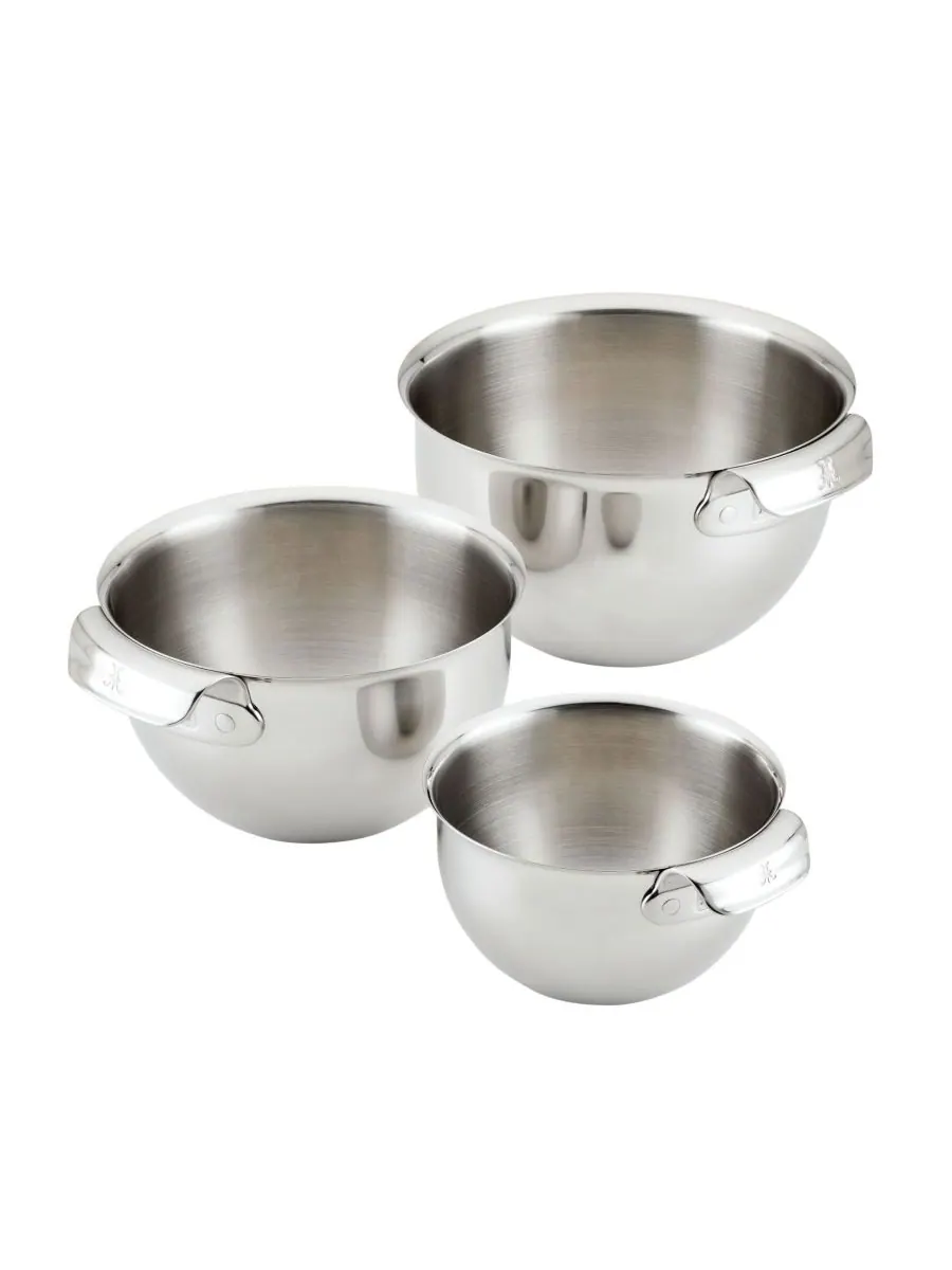 Hestan Набор из 3 мисок для смешивания из нержавеющей стали Provisions