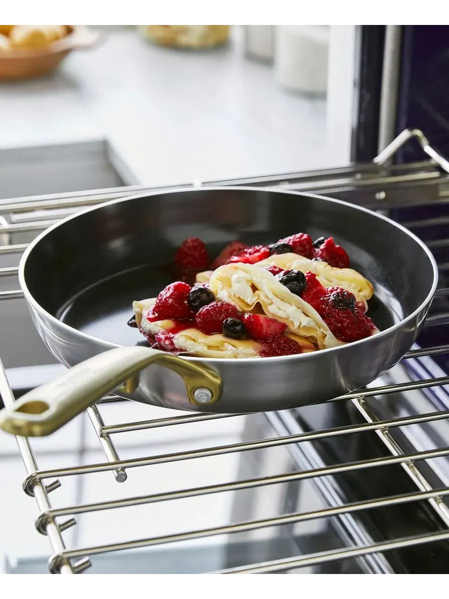 Набор сковород GreenPan GP5 Stainless Steel, 3 предмета, 20/25/30 см — изображение 6 из 7, серебряный