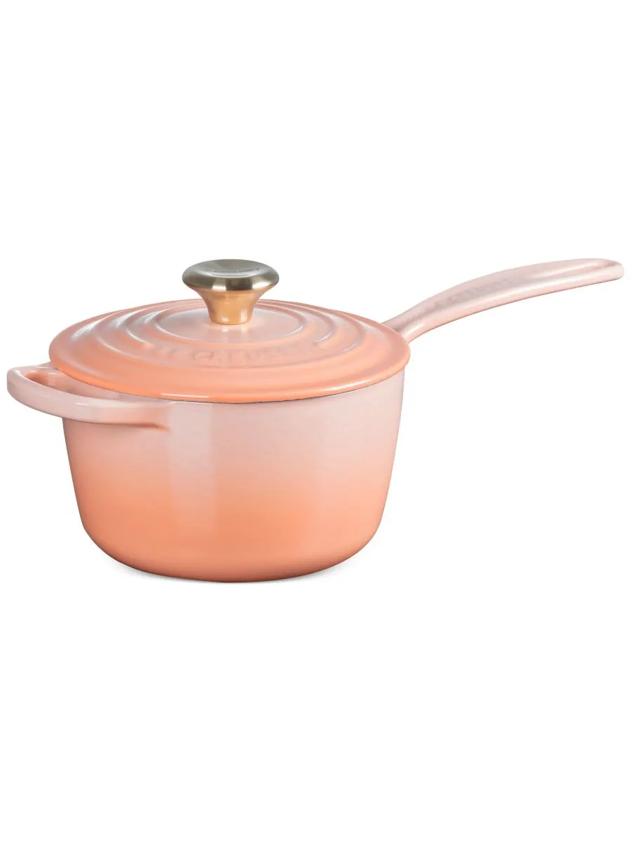 Ковш чугунный Le Creuset Signature, 1,5 л, 16 см, персиковый