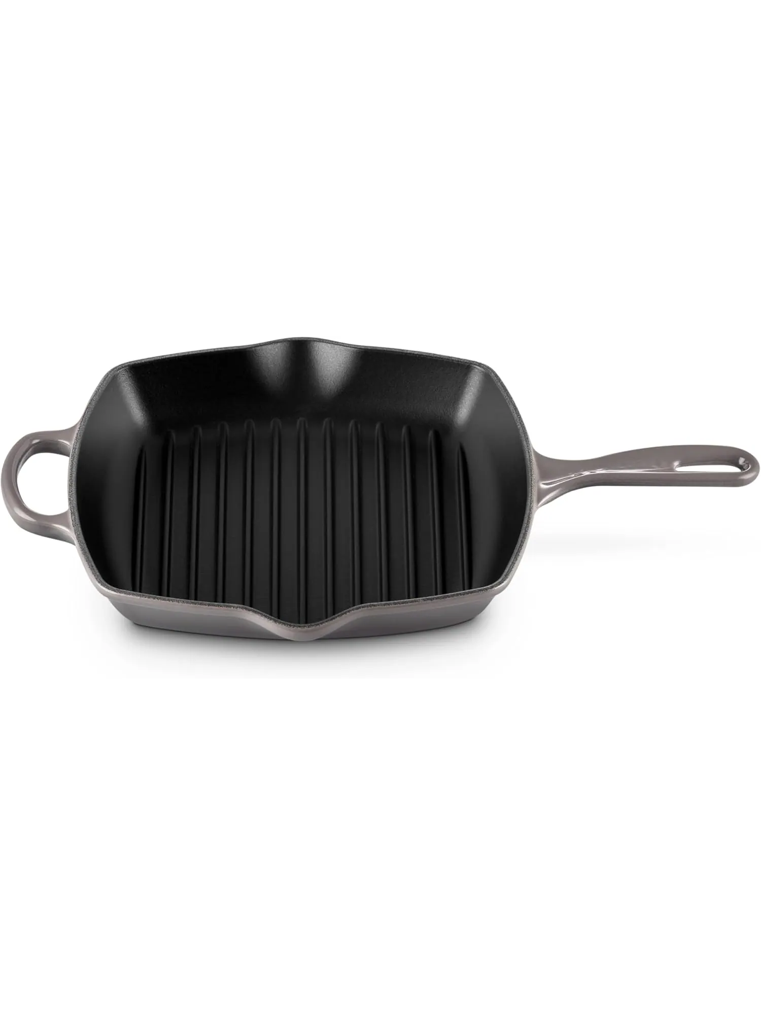 Квадратная чугунная сковорода-гриль Le Creuset с эмалированным покрытием, 26 см