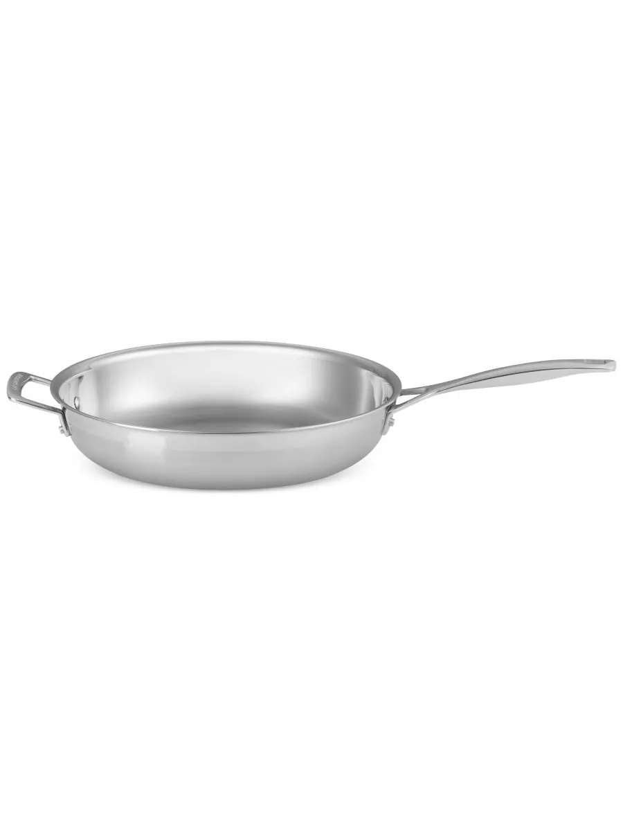 Le Creuset Классическая круглая сковорода из нержавеющей стали, 12 дюймов