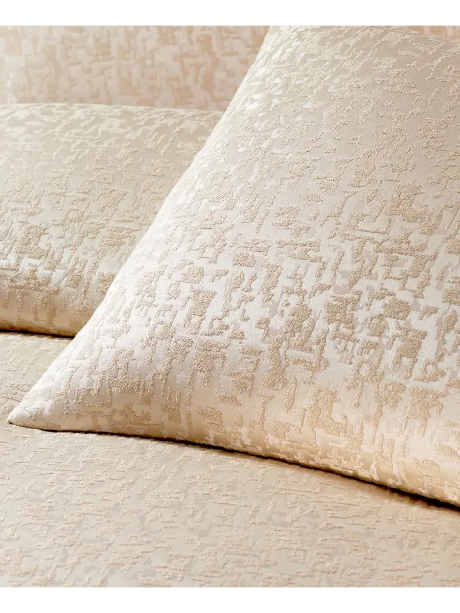 Пододеяльник Fragment Woven, размер Queen Donna Karan Home — изображение 3 из 3, золото