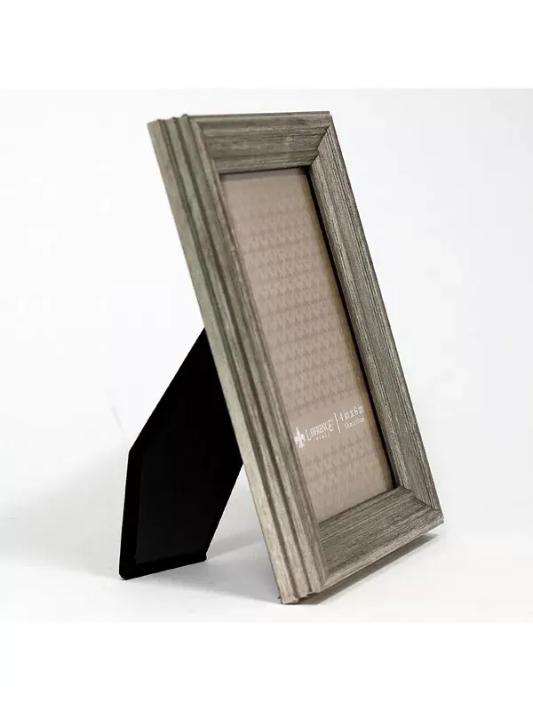 Рамка для картины из полированного серебра Sutter — 4" x 6" Lawrence Frames — изображение 2 из 3, серебряный