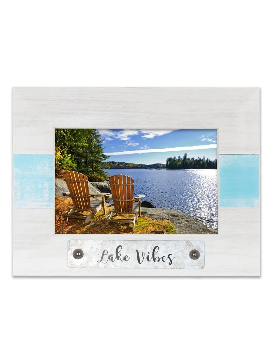 Фоторамка Lake Vibes, 4 x 6 дюймов Lawrence Frames