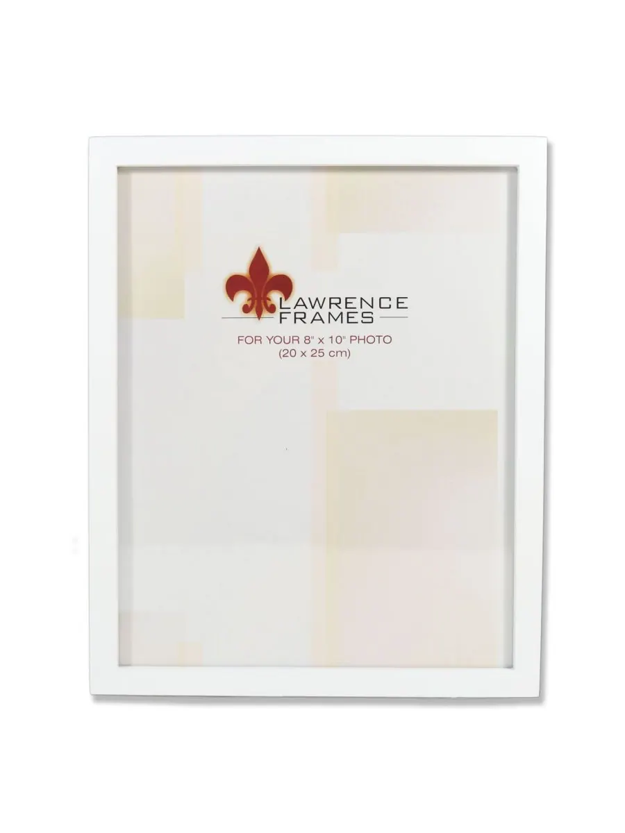 Lawrence Frames Белая деревянная рама для картины - Коллекция "Галерея" - 8" x 10"