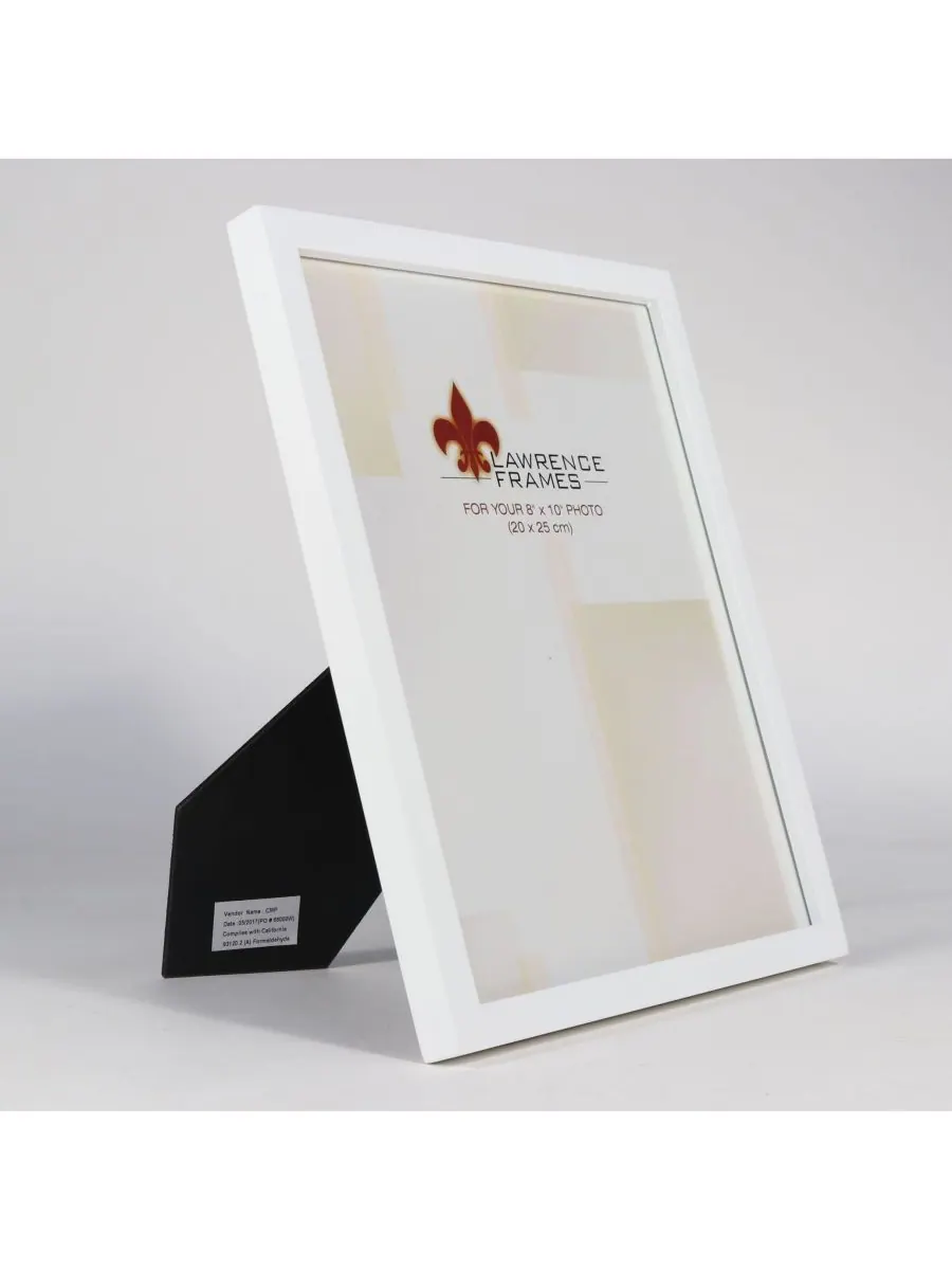 Lawrence Frames Белая деревянная рама для картины - Коллекция "Галерея" - 8" x 10" — изображение 2 из 3, белый