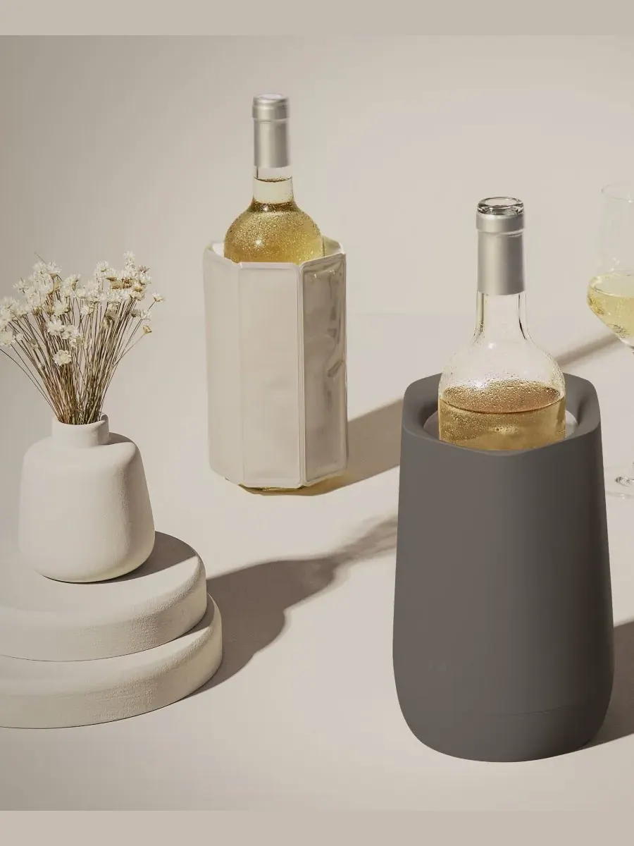 Активный винный холодильник Hexo Vacu Vin — изображение 3 из 3, серый