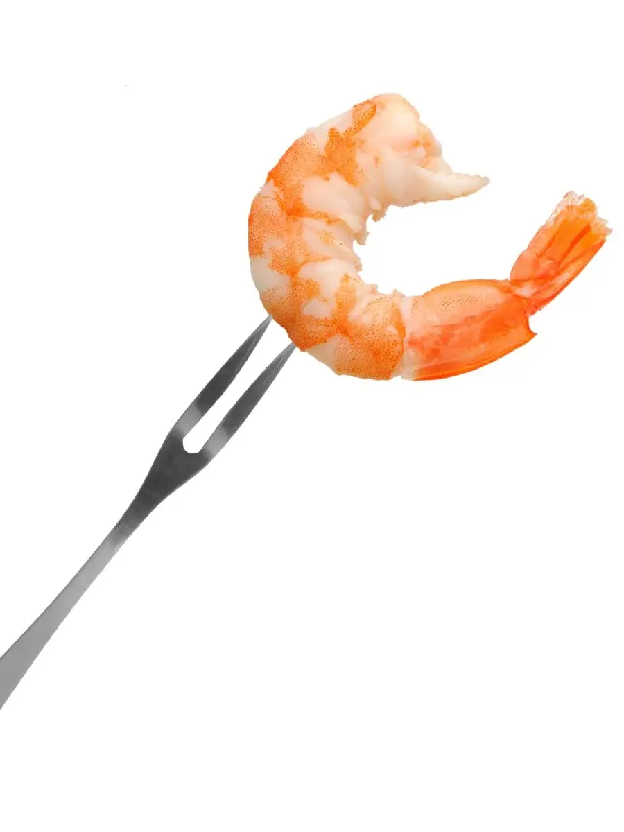 Набор из 8 вилок из нержавеющей стали и силикона Maine Man Seafood — изображение 2 из 3, красный