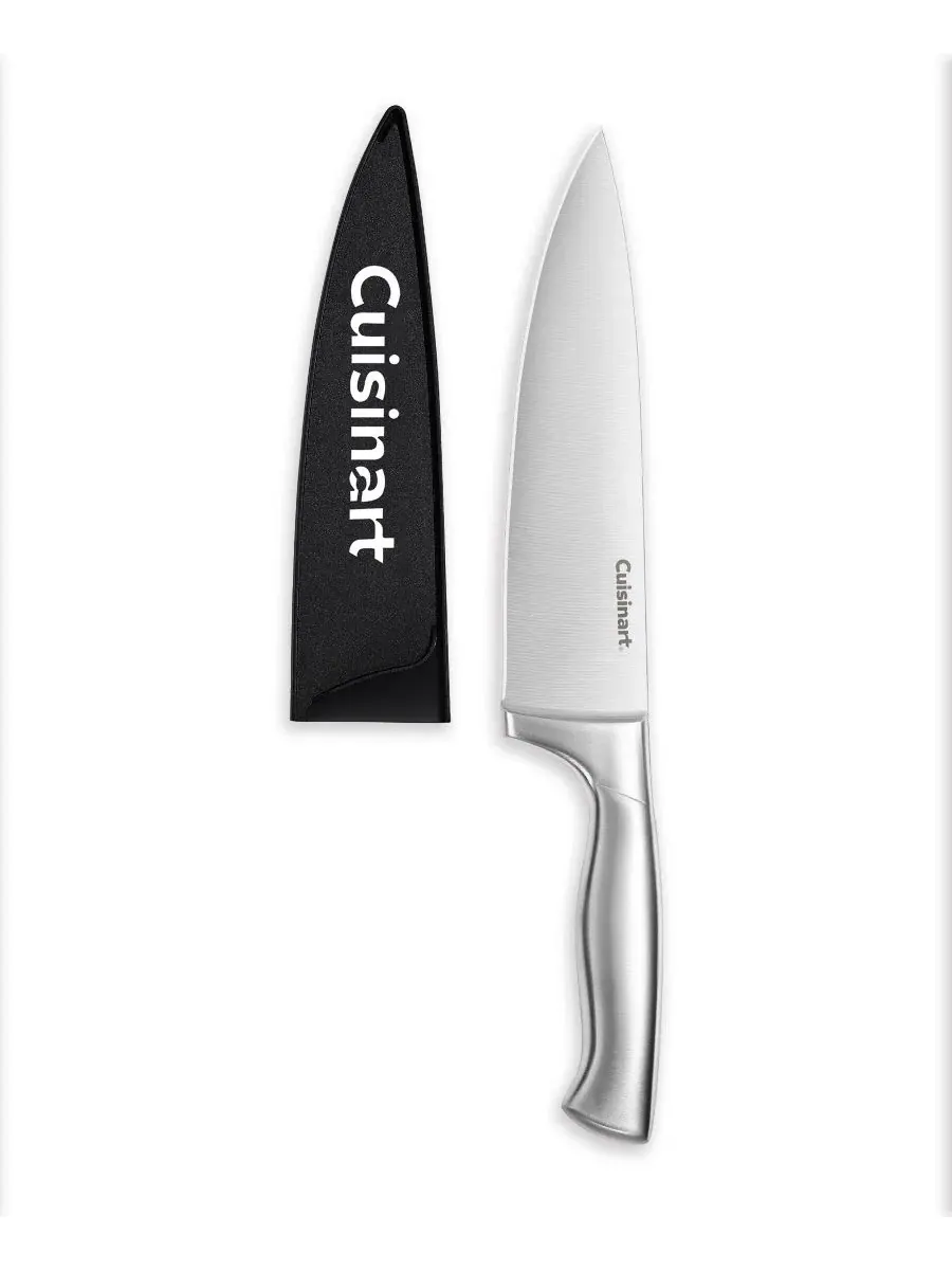 Набор из 6 ножей из нержавеющей стали с крышками Cuisinart — изображение 4 из 4, серебристый