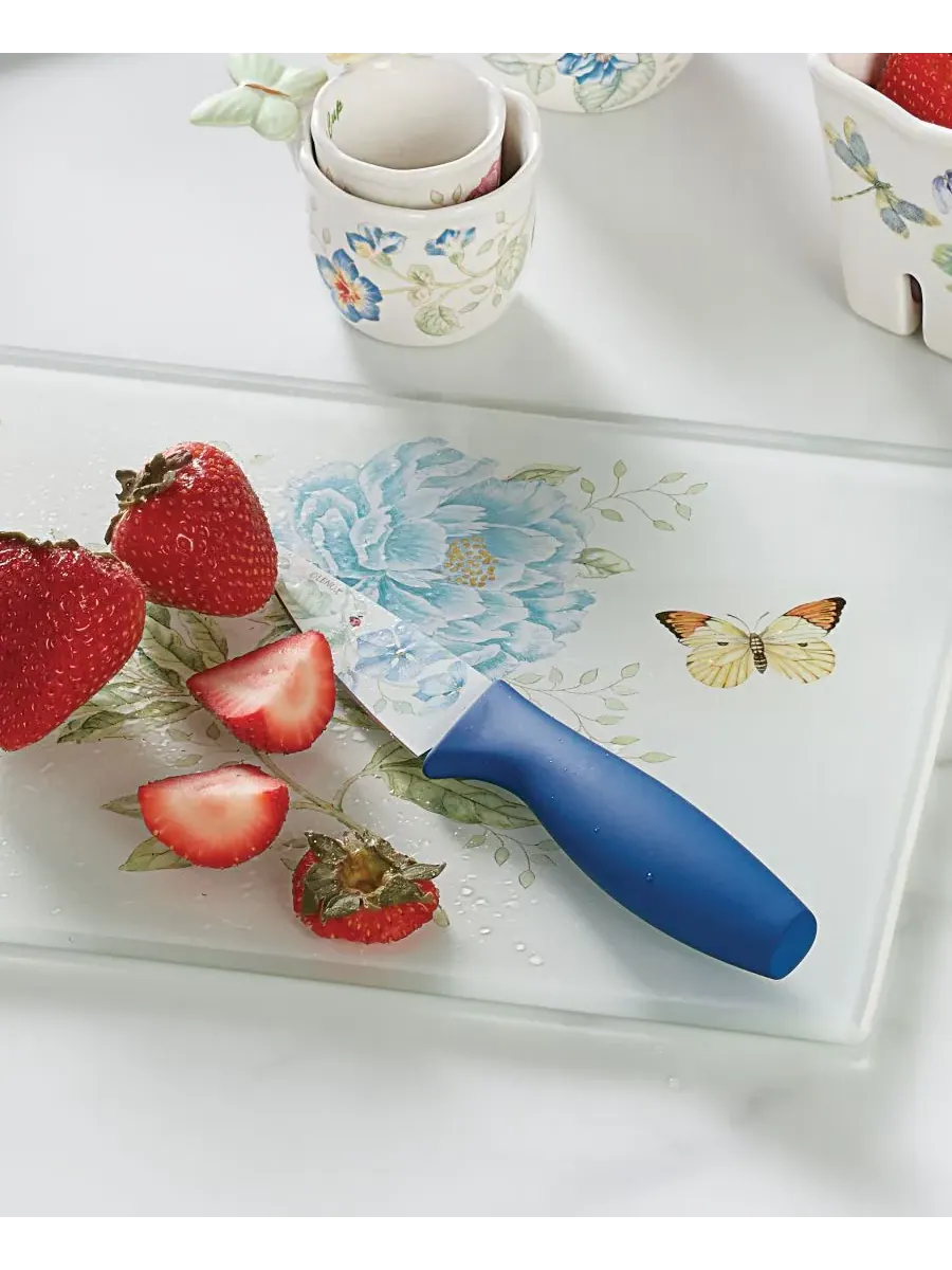Набор кухонных ножей Butterfly Meadow, 4 штуки Lenox — изображение 3 из 4, белый