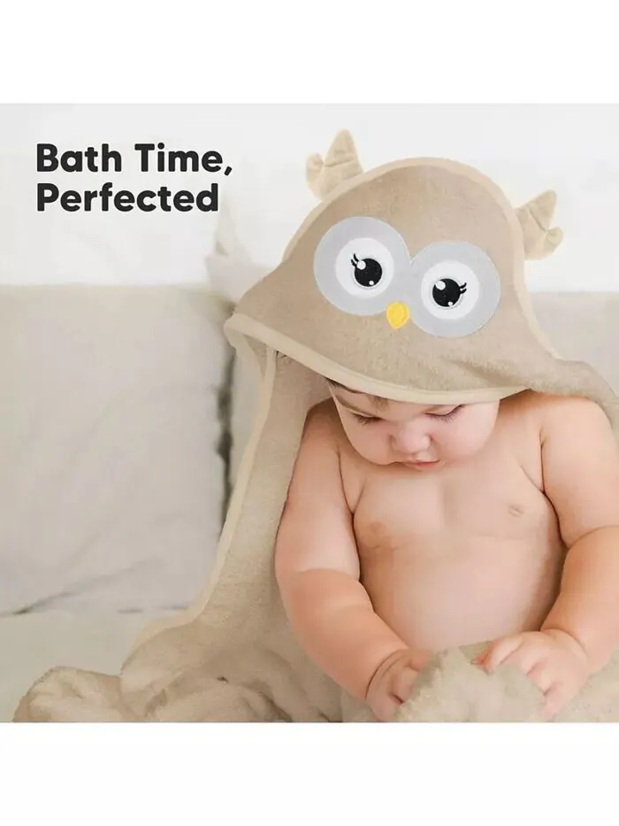 Детское полотенце с капюшоном Keababies Cuddle органическое — изображение 8 из 9