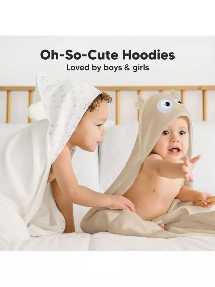 Детское полотенце с капюшоном Keababies Cuddle органическое — изображение 3 из 9