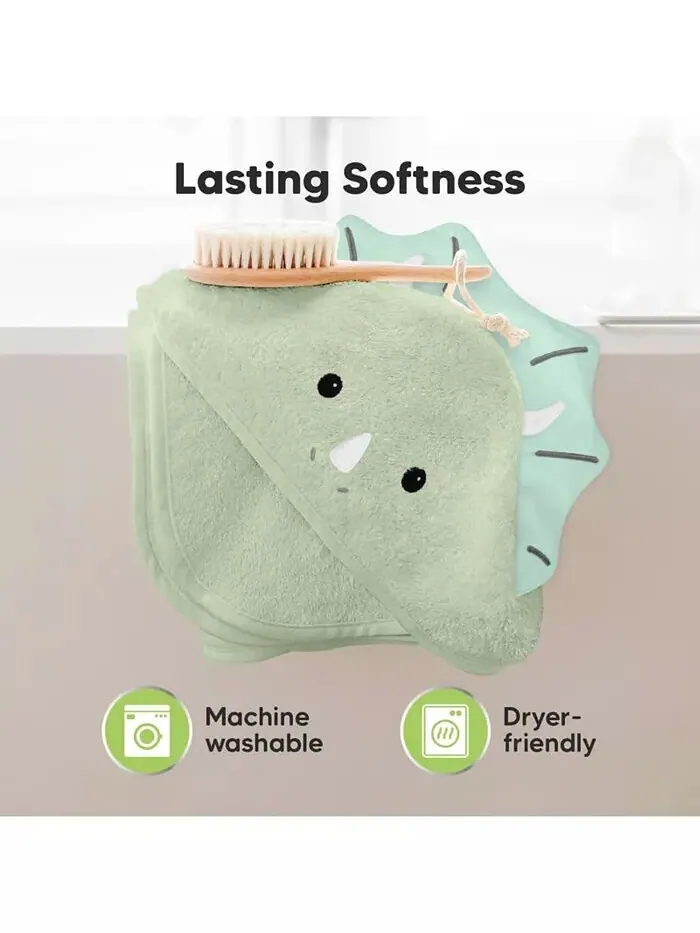 Детское полотенце с капюшоном Keababies Cuddle органическое — изображение 4 из 8