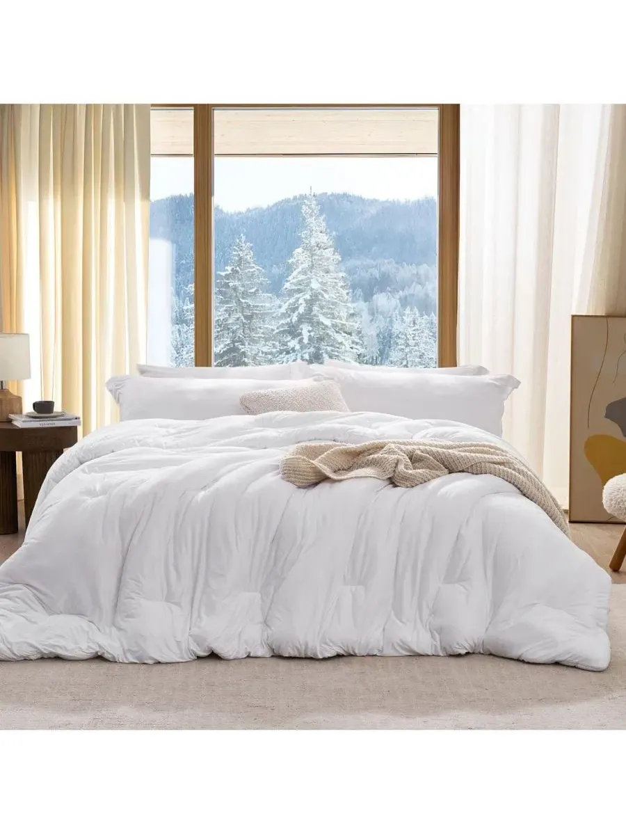 Пуховик-одеяло Love Thick Springtime Oversized Comforter Set Coma Inducer — изображение 2 из 4, белый