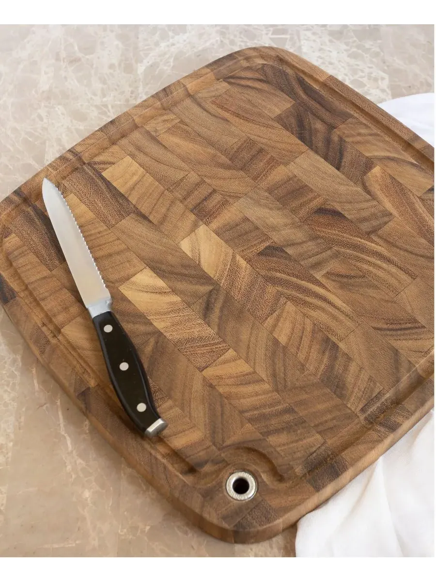 Разделочная доска Carolina 36 см Mini Chop Ironwood — изображение 3 из 3, коричневый