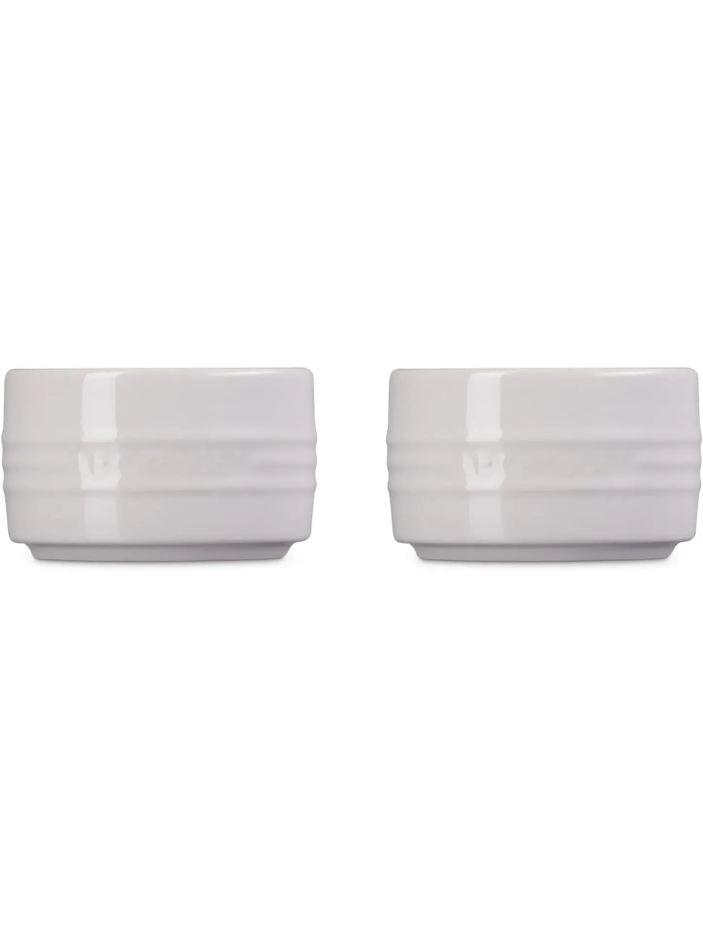 Набор пиал Le Creuset Stoneware, 2 предмета, 8 см/0.2 л — изображение 2 из 8, желтый