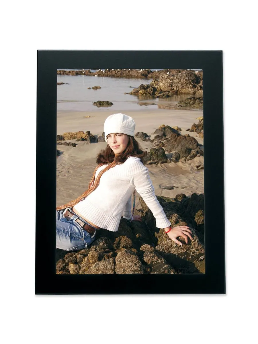 Lawrence Frames Черная металлическая фоторамка - 8 x 10 дюймов