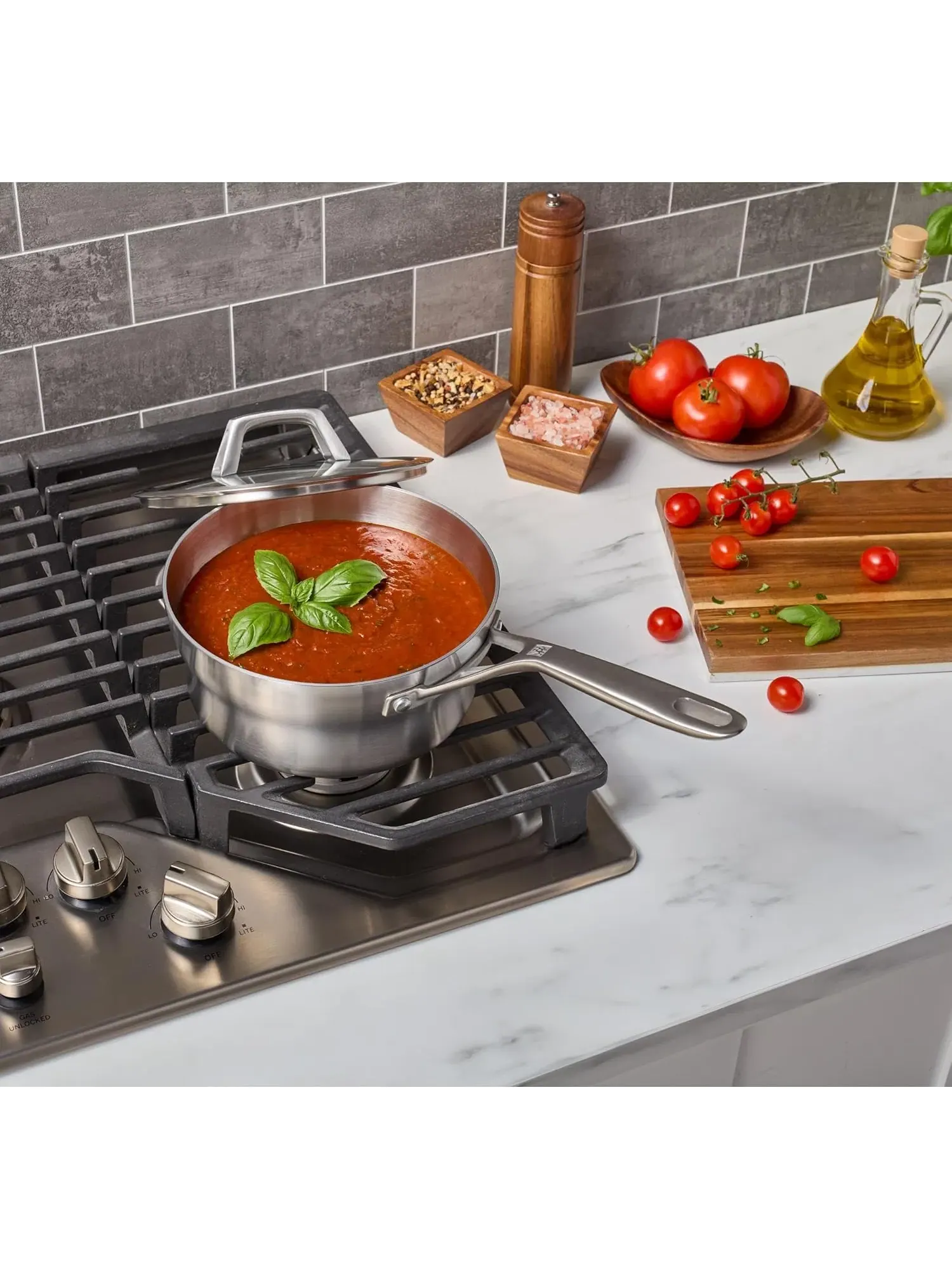 Ковш ZWILLING Motion, 2,4 л, 18 см — изображение 7 из 9, серый