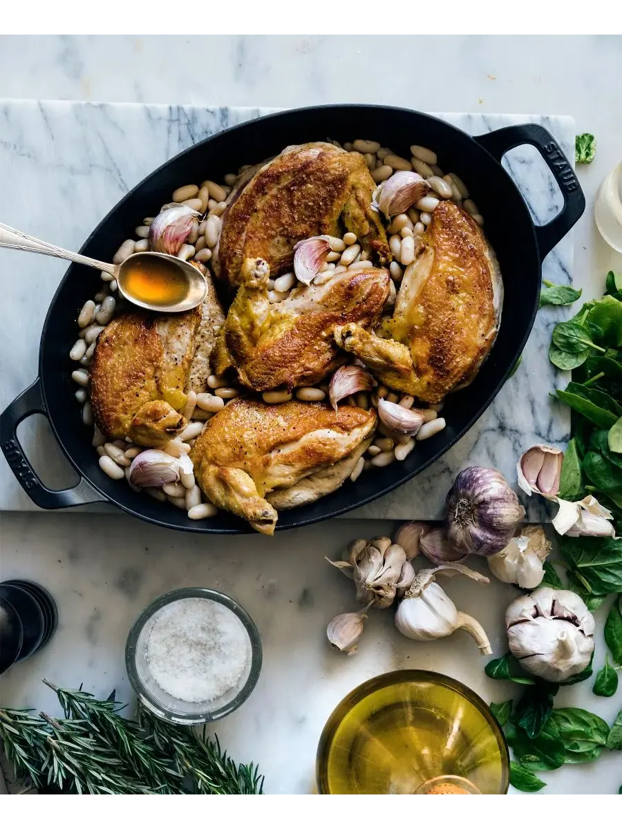 Овальная чугунная форма для запекания, 32 x 23 см Staub — изображение 2 из 4, черный