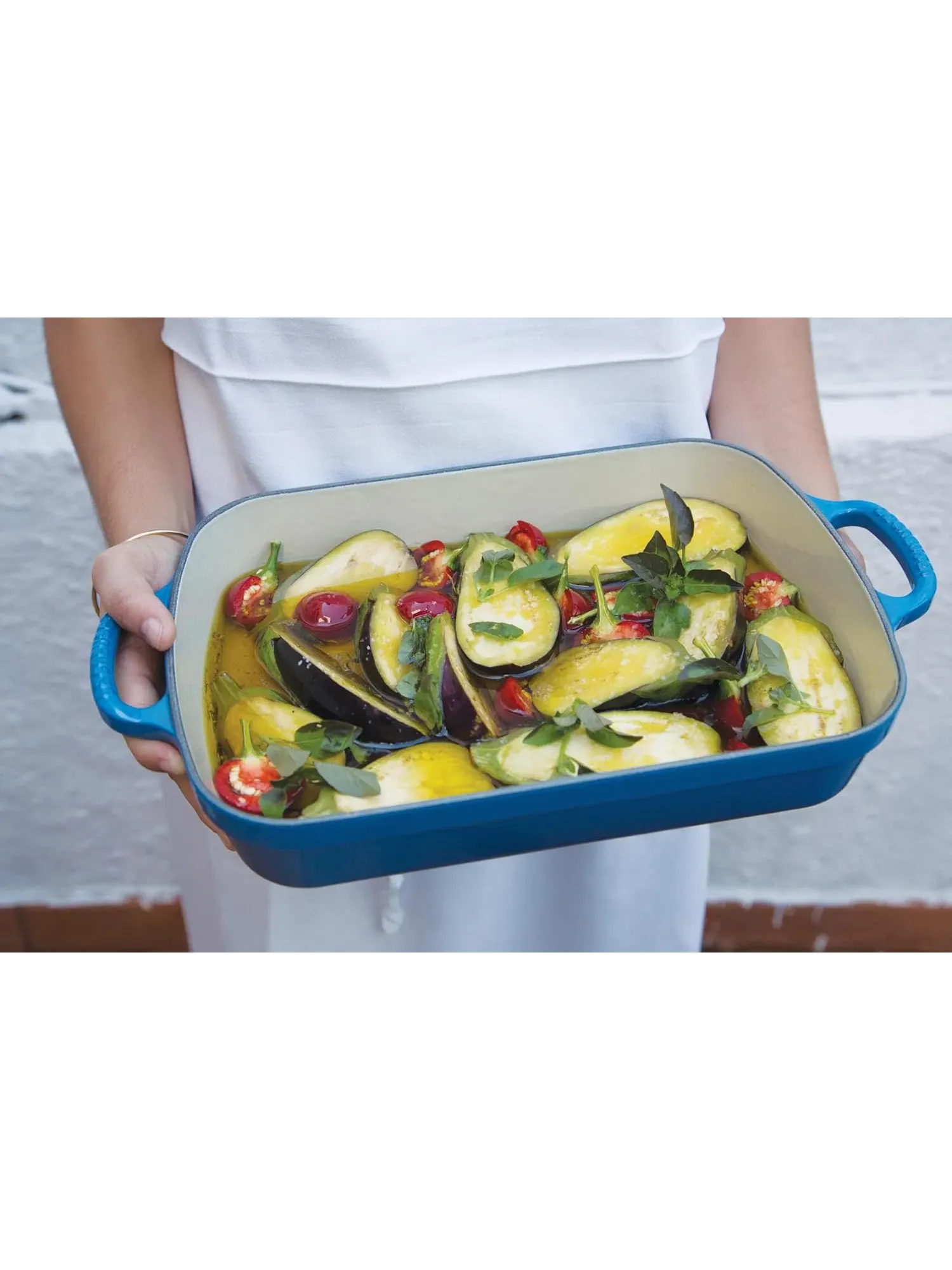 Форма для запекания Le Creuset, 33 см, 4,9 л — изображение 6 из 10, темно-серый