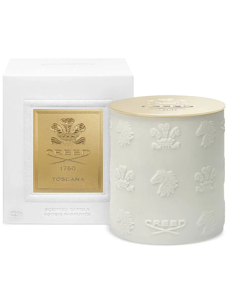 Фарфоровая свеча Toscana, 220 г Creed — мульти