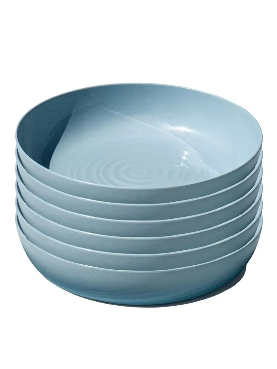 Набор из 6 обеденных мисок Terra, пластиковые Abode Homewares