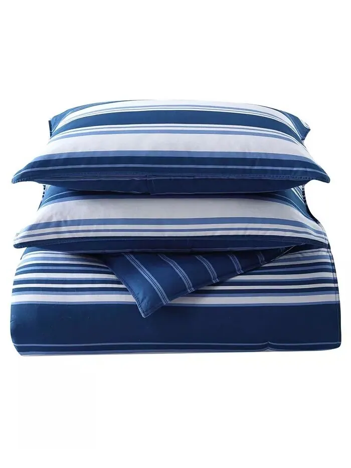 Двусторонний комплект одеял Lakeview из 2 предметов, Twin/Twin XL Nautica — изображение 4 из 8, серый синий