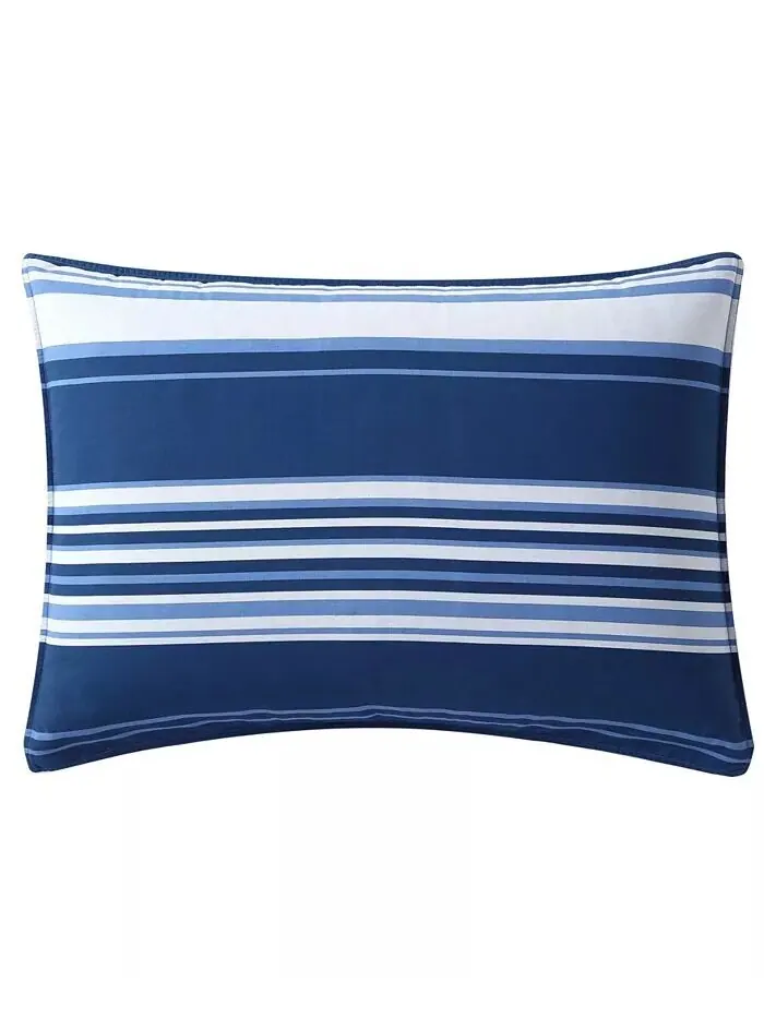 Двусторонний комплект одеял Lakeview из 2 предметов, Twin/Twin XL Nautica — изображение 5 из 8, серый синий