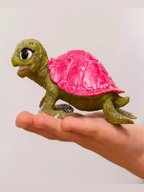 Фигурка черепахи Bayala из розового сапфира Schleich — изображение 3 из 4, мульти