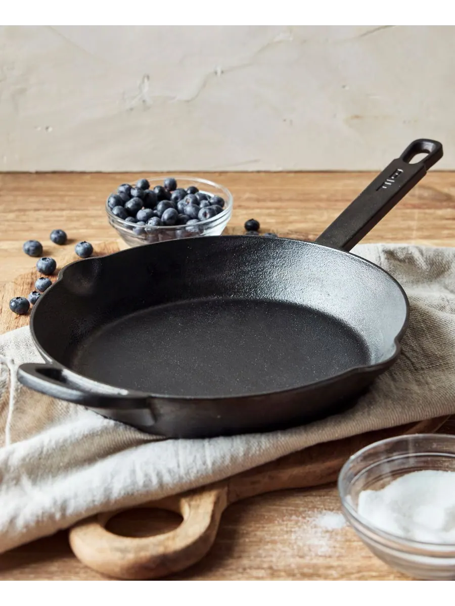 Сковорода чугунная GreenPan X Bobby Flay Cast Iron, 26 см — изображение 2 из 10, черный