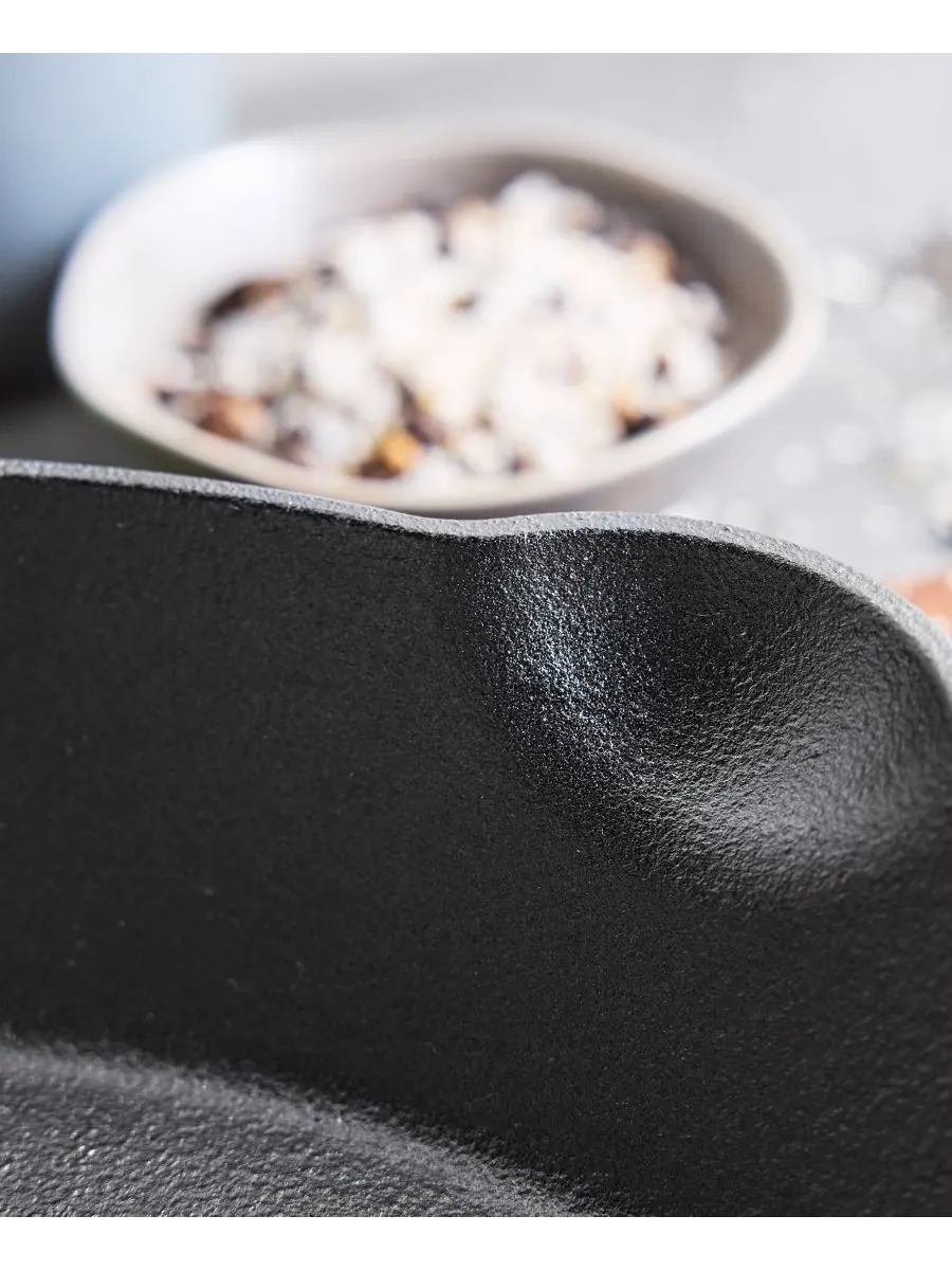 Сковорода чугунная GreenPan X Bobby Flay Cast Iron, 26 см — изображение 7 из 10, черный