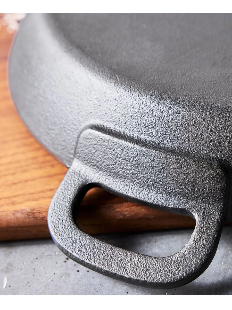 Сковорода чугунная GreenPan X Bobby Flay Cast Iron, 26 см — изображение 10 из 10, черный