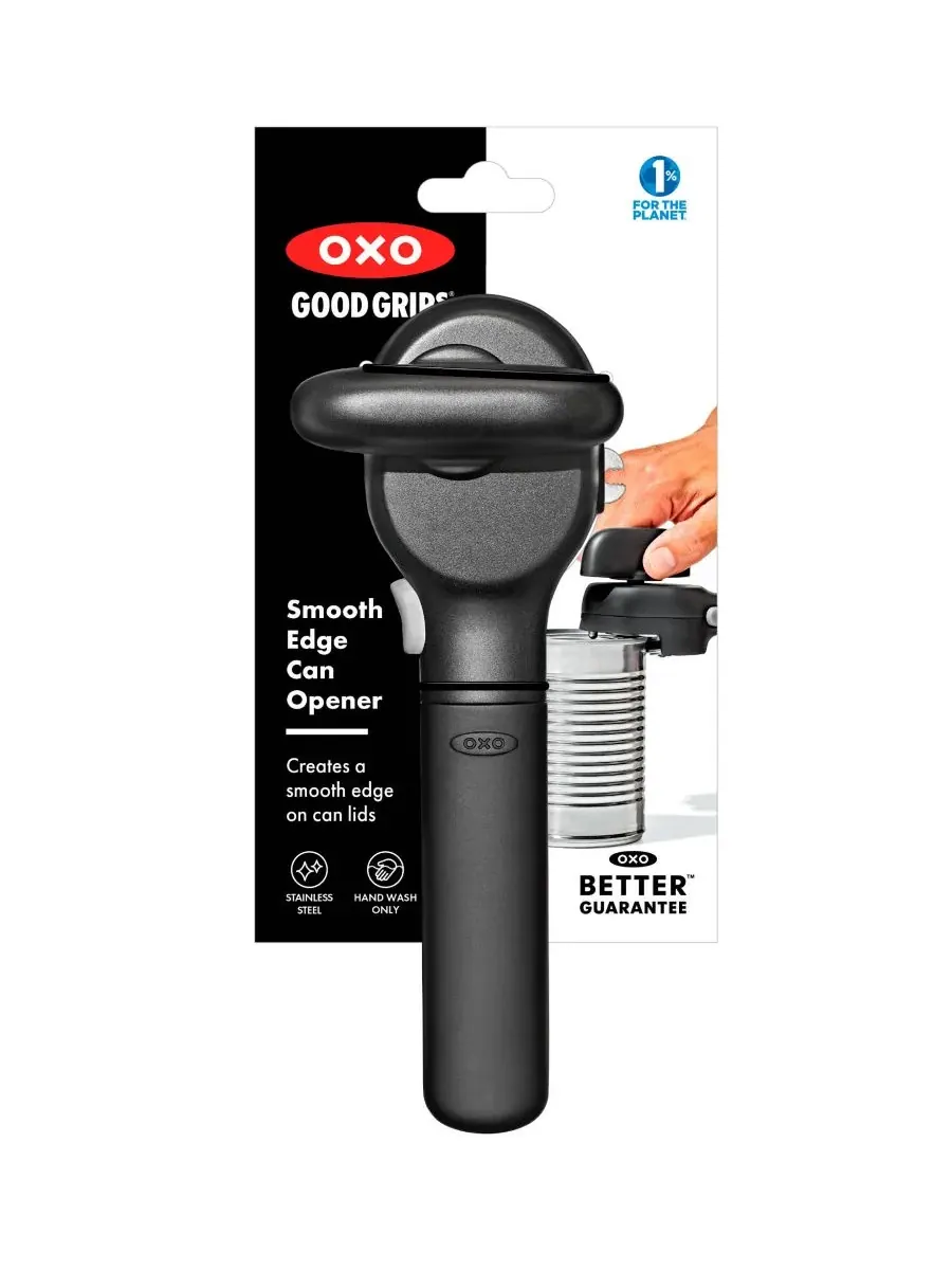 Консервный нож с гладкими краями Oxo — изображение 10 из 10, черный