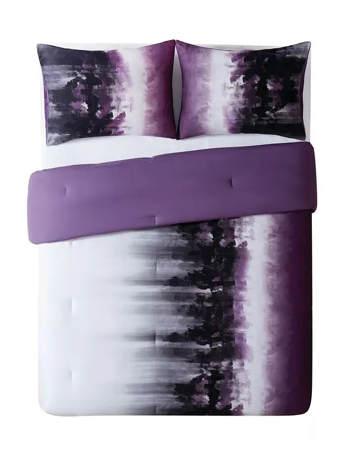 Коллекция одеял Винса Камуто Мирреа Vince Camuto Home — изображение 3 из 4, белый/фиолетовый