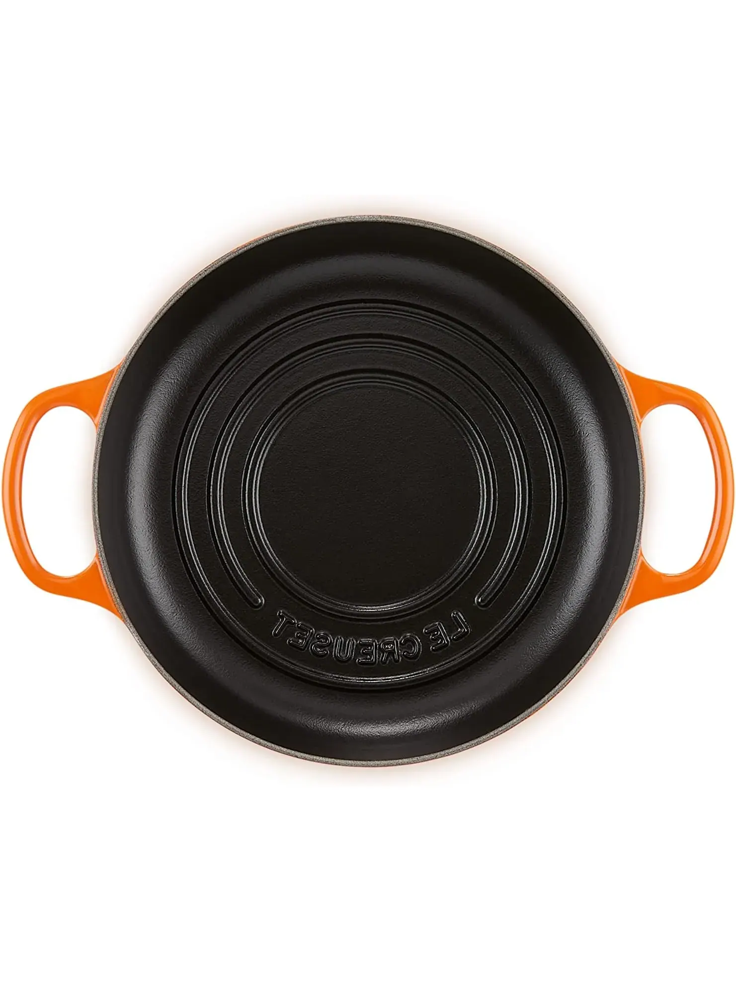 Форма для выпечки Le Creuset Enameled Cast Iron Signature Round Bread Oven, 1,6 л, 24 см — изображение 3 из 7, оранжевый